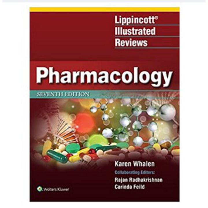 LIPPINCOTT Illustrated Reviews PHARMACOLOGY - medical book