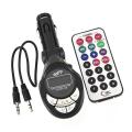 Car MP3 Music Player Latest styles MP3 Player Wireless SD USB Remote Modulator Tran_s_mitter MMC Car FM XRC Styling c_d M3V4. 