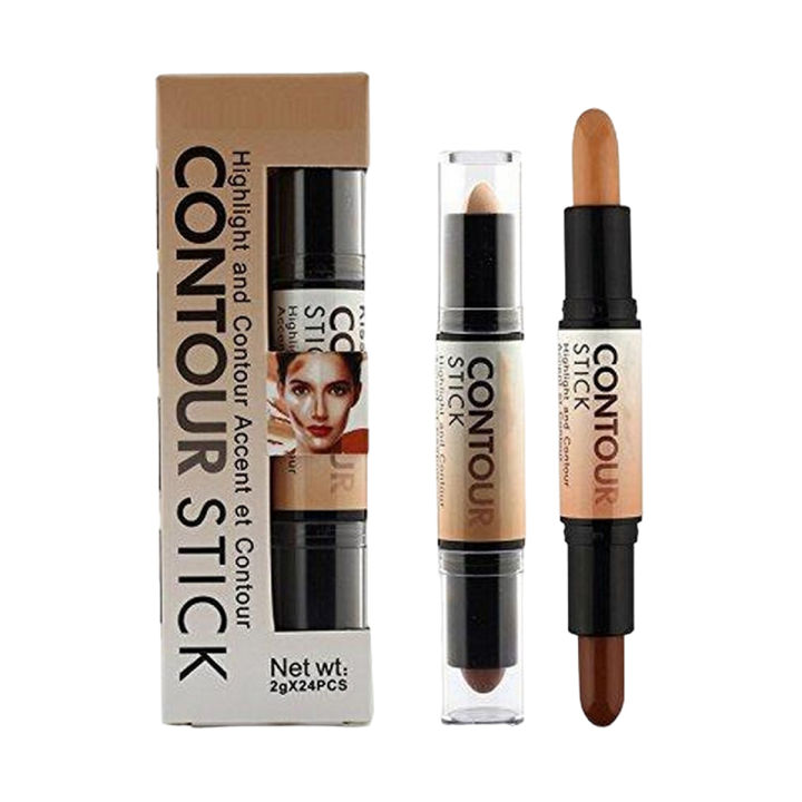 XQM Wonder Stick Highlighter And Concealer Contour Stick 02 in 01 Two Way Rotating