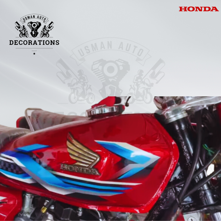1800 grams Honda CG 125 Tanki Tapay 2024 Model (Red) 🏍️❤️