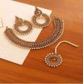 Amazing  jewelry sets golden color necklace earrings  wedding crystal women fashion jewellery set. 