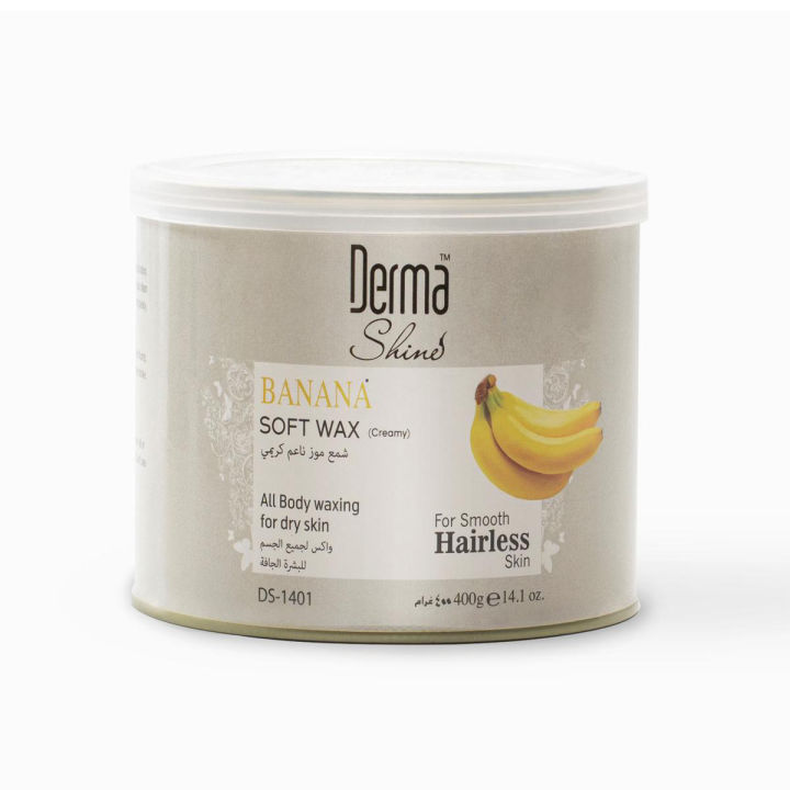 Derma Shine Banana Soft Wax - 400 G