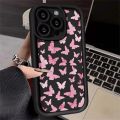 Aesthetic Simple Cute Casing Cartoon Butterfly Pattern Case for VIVO Y19S 4G Silicon Softcase Premium Shockproof Back Cover. 