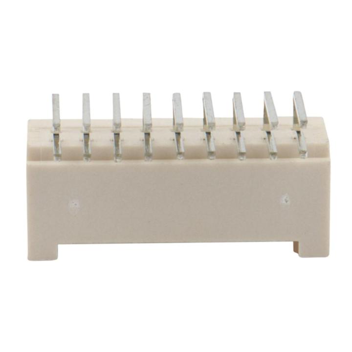 100Pcs BTC BCH LTC ZEC Miner Connector 2X9P Male Socket Curved Pin Suitable for Asic Miner Antminer S9 Z11 L3 S9 X3 A1