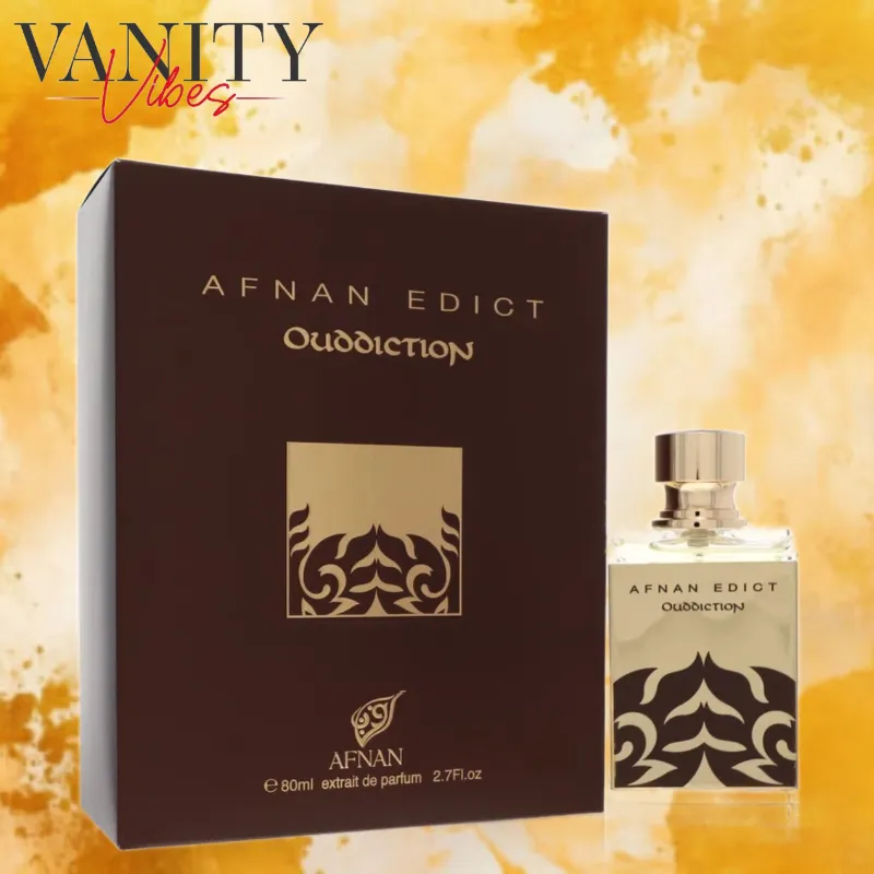 Afnan Edict Ouddiction Extrait De Parfum 80ml | Daraz.pk