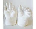 Baby Hand / Foot Casting Kit - Capture cute little hands - White Modelling & Sculpting. 