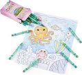 Crayola Crayons, Pastel, Pack Of 12 Crayons. 