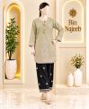 Bin Najeeb Women’s Black Embroidered 2-Piece Suit – Premium Quality Casual & Formal Wear. 
