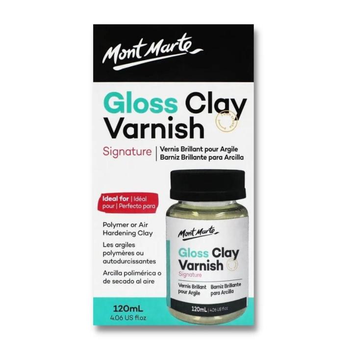 Mont Marte Clay Varnish Gloss 120ml