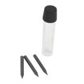 Geometry Set with Lock, Math and Precision Compass, Metal(black). 