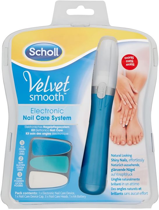 Scholl Velvet Smooth - Electronic Nail Care System