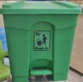 Dustbin with paddle - 30 Liter Dustbin, garbage and recycling bin for outdoor, home, kitchen, restaurants and other purposes - 30 litter dustbin with paddle- Paddle Bin. 