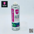 Flamingo DASHBOARD POLISH For Tyre & Leather Wax 220ML APPLE. 