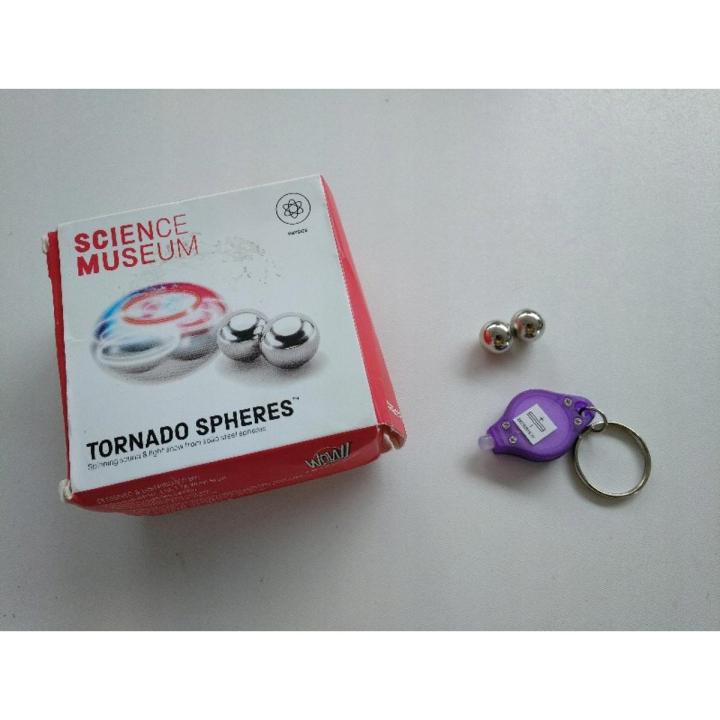 Science Museum Tornado Spheres Fun With Physics Toy Game