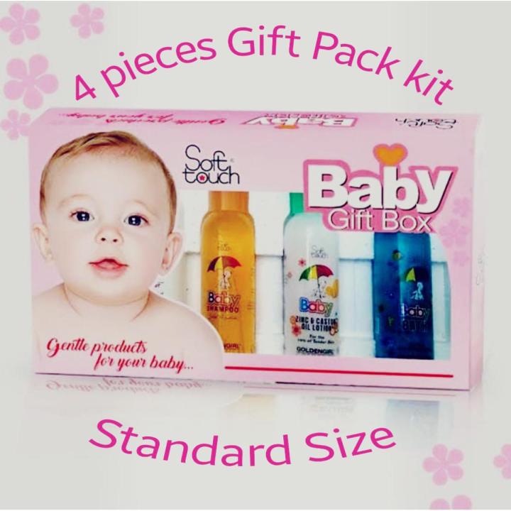Baby Care Gift Box Large Pack 4 Items Kit