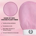 Pack of 2 Super Deals Bath Scrubber, Body Exfoliating gloves and Dead Skin Remover Exfoliating gloves. Great for Spray Tan Removal or Keratosis Pilaris, Made of 100% Viscose Fiber. 