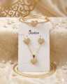 new zarcon set double chain random Desing  fashion  style 223515. 