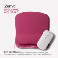 Small Size Gaming Mousepad with Wrist Rest – Non Slip Waterproof Mouse Pad for PC & Laptop | Anti Slip Computer Mouse Mat with Hand Rest | Office Gaming Mouse Pad. 