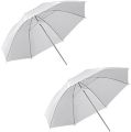 "CanadianStudio 33" Translucent Soft White Umbrellas - 2-Pack for Professional Photography Studio Lighting". 