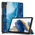 For Samsung Galaxy Tab A9 8.7inch X110 X115 Case Slim Tri-fold Smart Flip Cover Full Coverage Casing. 