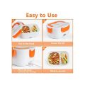 Portable Electric Lunch Box Tiffin Box Electronic Heating Lunch Box Portable Electric Food Warmer for Office / School. 