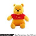 Soft Winnie The Pooh Teddy Bear Character Soft Stuffed Toy For Kids Baby Boys and Babies Girls - Figure Size 40 cm / 16 Inch - Stuff Plush Toys For Birthday and Party Gifts For Women Ladies Teddybear Stuf Cartoon Characters Teady Toys Gift Collection. 