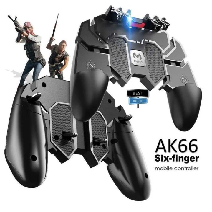 W10/W11 Mobile Phone Gaming Accessories Game Controller for PUBG Aim Shooting Gamepad Joystick Trigger Button for IPhone Android