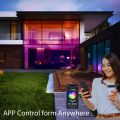 LUMIMAN Smart GU10 Spotlight Bulb, Music Sync, RGBCW Color Changing Bulb, Works with Alexa and Google Assistant, Smart WiFi Control (2.4GHz Wi-Fi Only), 5W 400LM, for Range Hood and Track Lighting. 