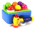 Hammer Table Ball Pounding Sound 6 color ball and 1 hammer Toy for Kids. 