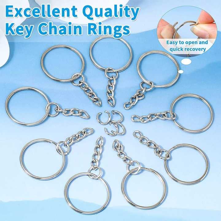 100%20Key%20Rings%20with%20Chain%20and%20Open%20Jump%20Rings%20for%20Crafts%20-%20Bulk%20Metal%20Key%20Chain%20Ring%20Base%20for%20DIY%20Keychain%20Making%20-%20Image%205