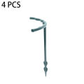 1/2/4Pcs 16/27Cm Plant Support Stand T-shaped Bracket Gardening Stand For Flowers Greenhouse Arrangement Rod Holder Garden Bonsai Tools. 