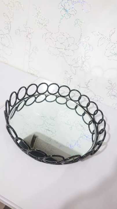 Organizer%20Tray%20Decorative%20Glass%20Vanity%20Tray%20Round%20Cosmetic%20Storage%20for%20Jewelry%20Makeup%20Perfume%20D%C3%A9cor%20and%20More%20-%20Image%207