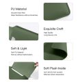 13 15 inch Professional Adjustable Stand Laptop Sleeve with Mouse Pad Shockproof Tablet Case Colorful PU Leather Computer Bag for HP/Dell/Surface Office. 