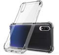 Samsung Galaxy A02 Soft Shockproof Jelly Case - Transparent Back Cover for Durable Protection. 
