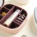 Jewellery & Multi-Purpose Storage Box with Mirror | Heart, Circle & Square Design Multi-Purpose Organizer | 3 Shape Designs. 