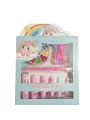 Nail Art Kit for Girls with Nail Polish | Kids Nail Kit Set | Birthday Gift for Little Girls | Artificial Nails Kit for Girls| Manicure Nail Kit with Cute Nail Designs | Nail Art Kit for Kids Pretend Play | Nail Manicure Set Nail Care | Fun Nail Art for. 