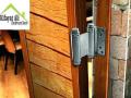 Double Action Hinges For Swing Doors in 4 Inch (Two Pieces). 