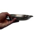 One Plate Stainless Steel Size 9 inches. 
