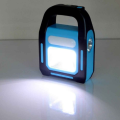 Rechargeable Emergency Flash Light with COB LED 3 Light Source Multifunctional Portable use for Household Load Sheading Outdoor Camping Automobile & emergency mobile charging power bank. 