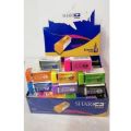 Shark Eraser E548 48 Pcs - Shark Colourful. 