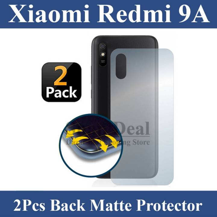 2Pcs Xiaomi Redmi 9A Back Matte Protector Soft Skin Sheet Soft Film Protection For Xiaomi Redmi 9A