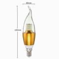 E12 E14 E27 Dimmable 3014 60SMD 7W LED Chandelier Candle Light Bulb Lamp. 