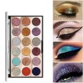 Glowing Face 18 Color Glitter Eyeshadow for girls. 
