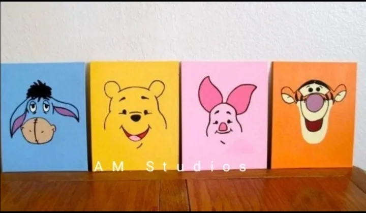 7x7inches%20set%20of%204%20Multicolor%20Animal%20cartoons%20on%20canvas%20acrylic%20painting%20for%20kids%20room,%20dinning%20room,%20kitchen,%20coffee%20shop,%20bedroom,%20drawing%20room,%20gift%20for%20wedding,%20birthday,%20new%20year,%20school,%20college,%20handmade%20home%20decor.%20-%20Image%202