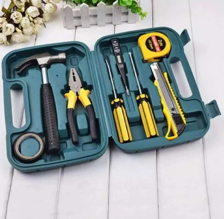 9Pcs%20Home%20Repairing%20Tool%20Set%20Kit%20Multi-functional%20Universal%20Precision%20Screwdriver%20Hammer%20Set%20Hardware%20Tool%20Kit%20Household%20Hand%20Tool%20Kit%20with%20Plastic%20Toolbox%20Storage%20Case%20-%20Image%203