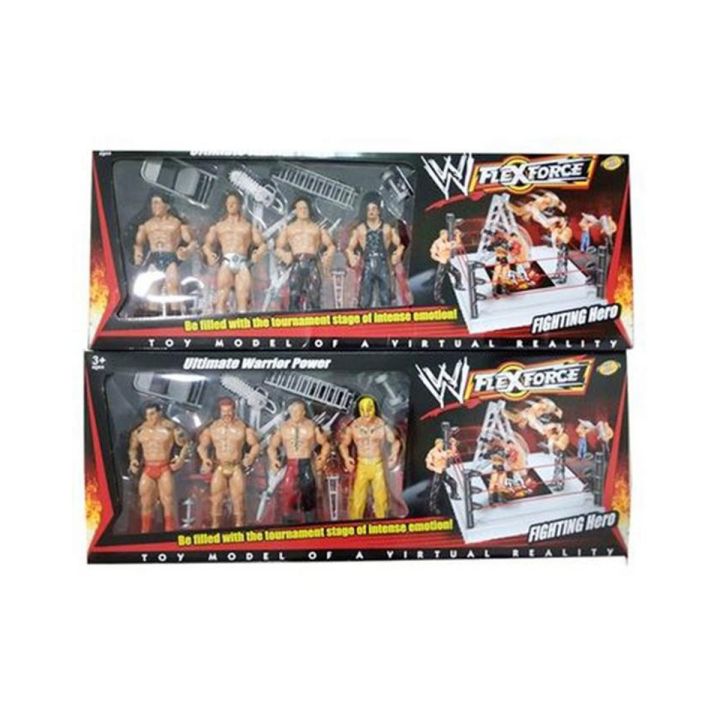 Flexforce Wrestling Action Figures - Multicolour