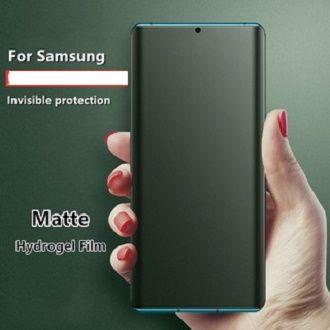 Samsung Galaxy Note 20 Ultra Ceramic Matte Sheet protector jell Not a Uv temper glass Full edge to Edge Compatible With All cover phone cases jelly