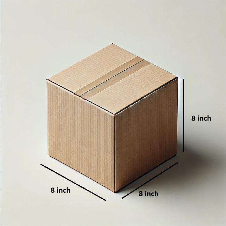 Bundle of 10 or 20 Boxes 8 x 8 x 8 inch 3 ply Corrugated Carton Packaging Material 8x8x8
