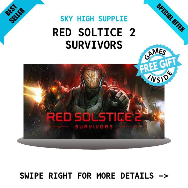 RED SOLTICE 2 SURVIVORS Game for PC - with complete Installation Guide - GoogleDrive/MediaFire Download - QR Codes + 1 Extra free Game - PC Games