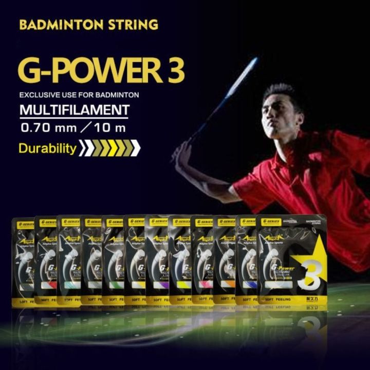 POWERTI BX70 Badminton Rackets String High Elastic Nylon Badminton